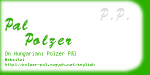 pal polzer business card